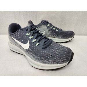 Nike Women's Air Zoom Vomero‎ 13 Running Shoes 922909-002 Silver Gray Blue Sz 5